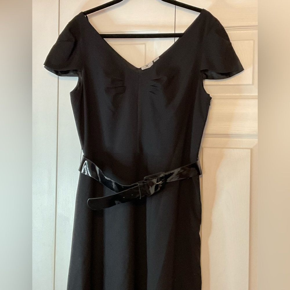Worthington Black Dress 16 New - Picture 2 of 6